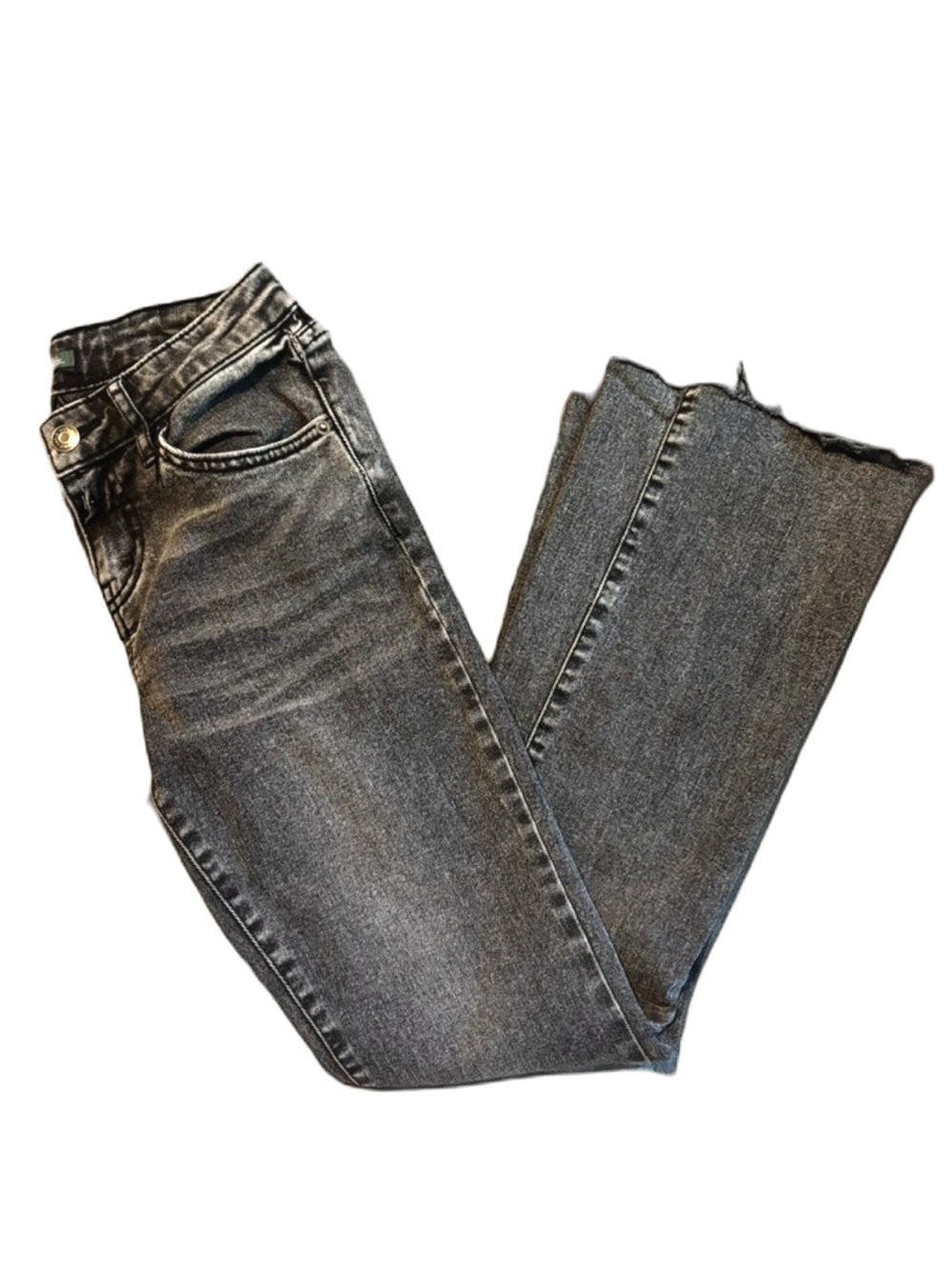 Wild Fable Black High Rise Flare Jeans Size 0 Y2K